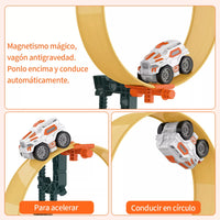 Thumbnail for 360 Rotate Magnetic Car Track Set