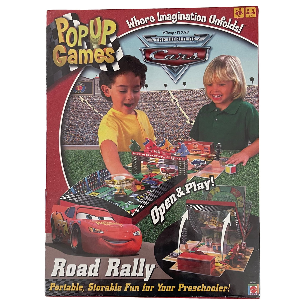 Buy Disney Pixar Cars Pop Up Games Road Rally Portable Board Game Online in  Pakistan