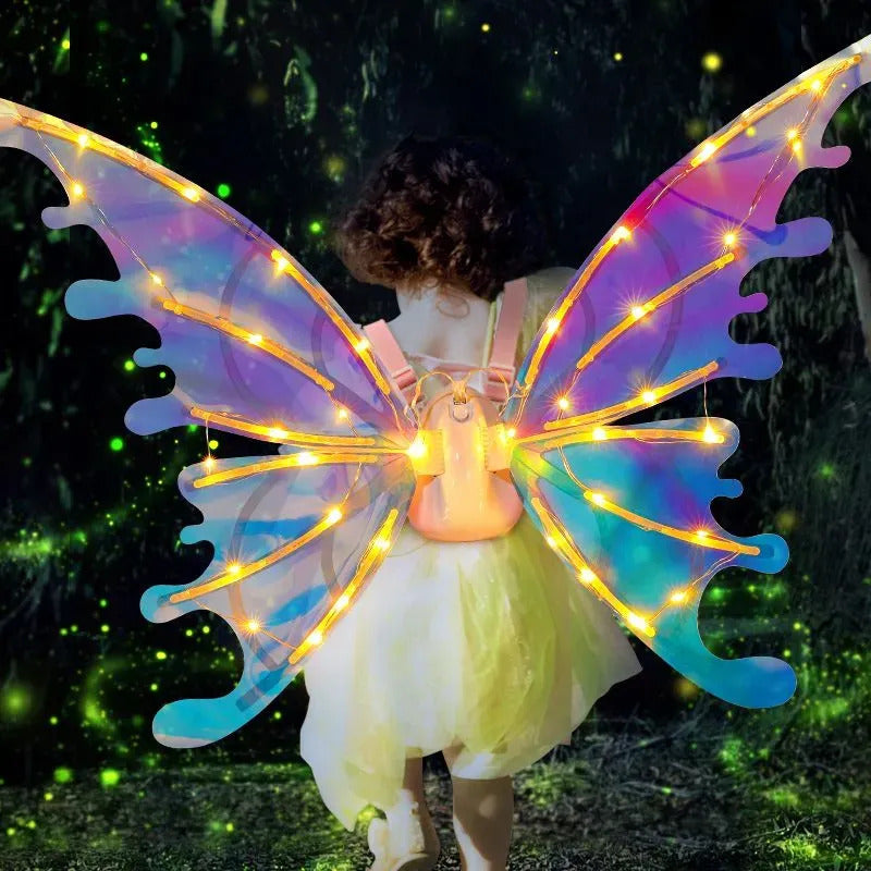 Electric Butterfly Wings Costume For Kids