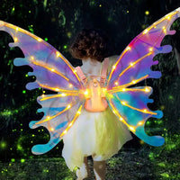 Thumbnail for Electric Butterfly Wings Costume For Kids