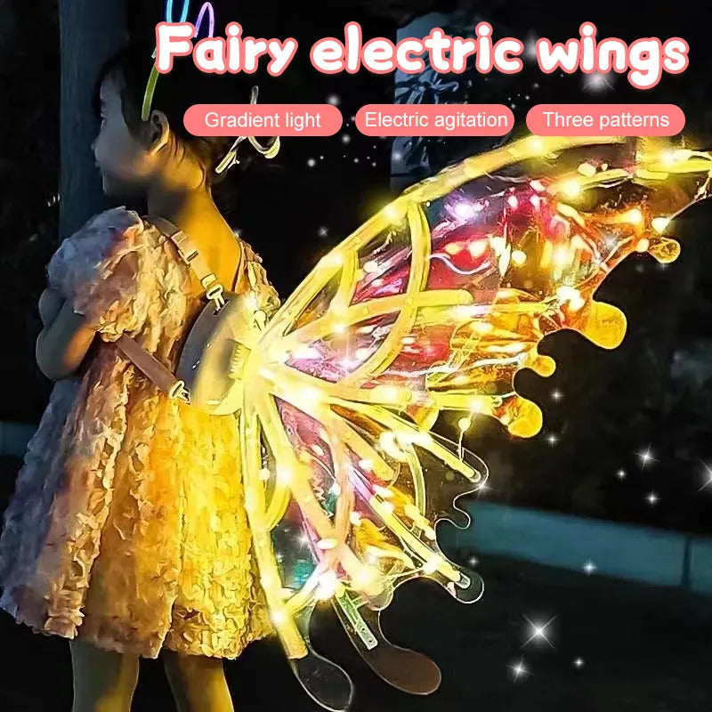 Electric Butterfly Wings Costume For Kids