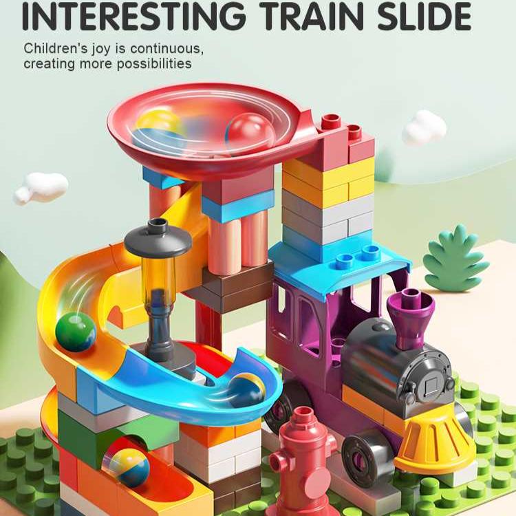 Interesting Train Slide 77 PCS