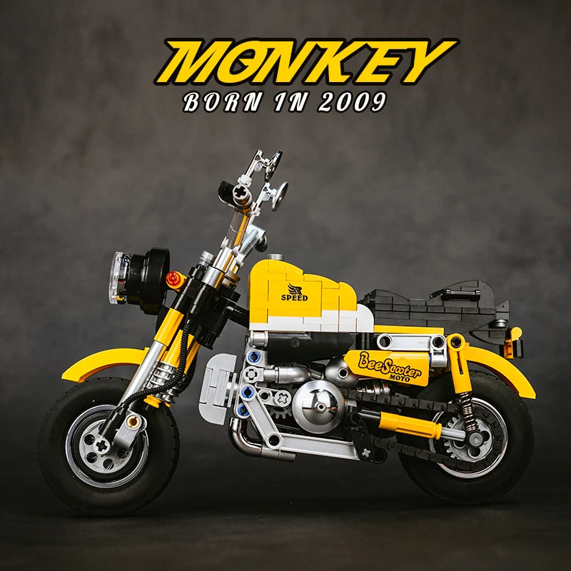 Motor Bike Block Set