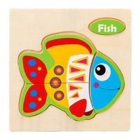 Thumbnail for Animal Shape Puzzle Toy-Fish