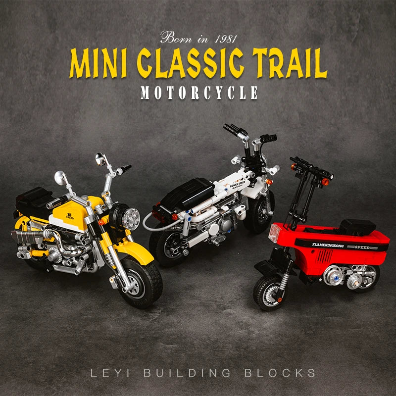 Motor Bike Block Set