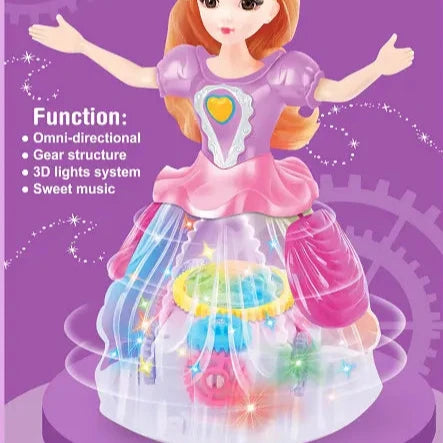 Electric Princess Doll toy With Fairy Lights