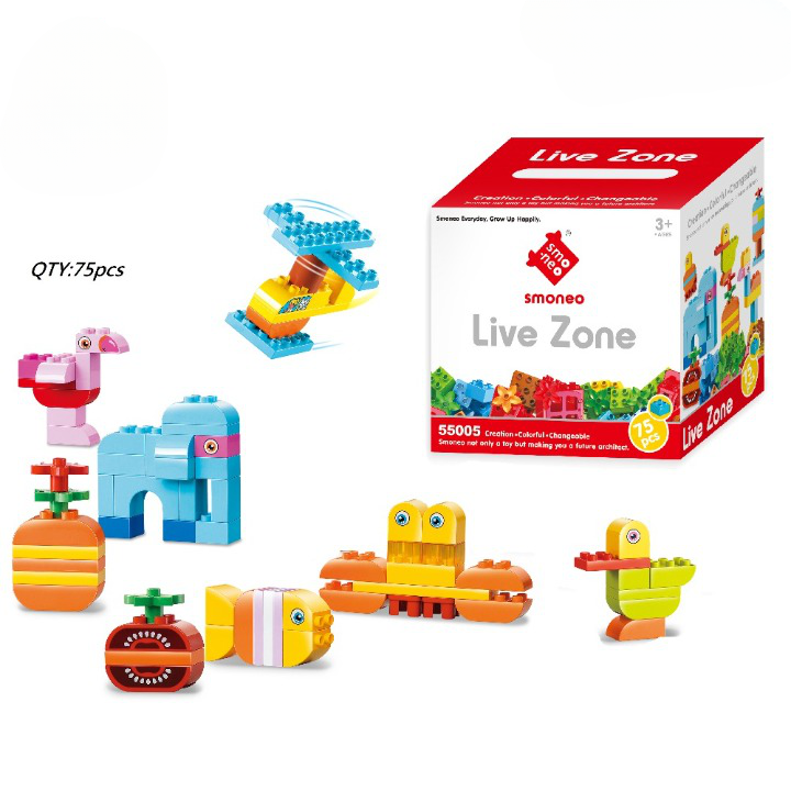 DIY Creative Building Blocks  75pcs