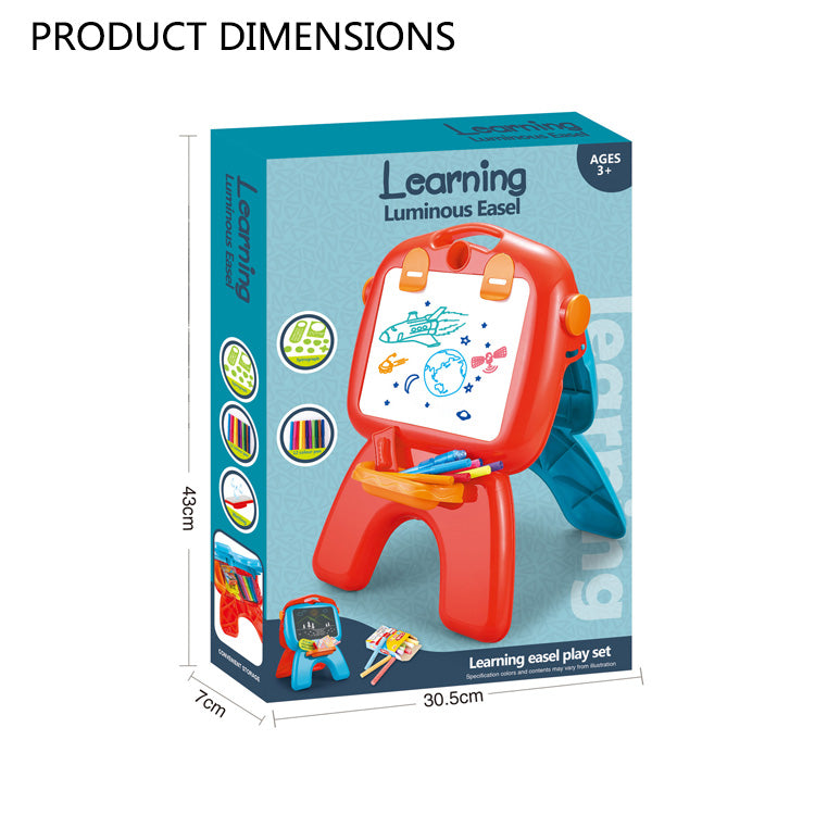 4 in1 Educational Toys Easel With Projector