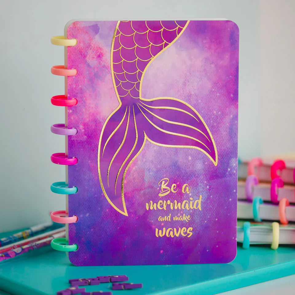 Mermaid Theme Ring NoteBook