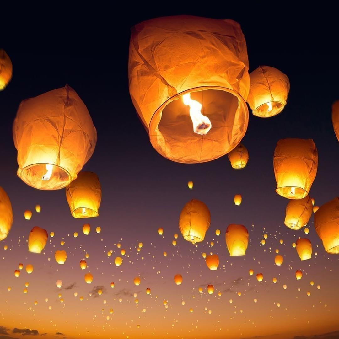 Flying Sky Lantern 5Pcs