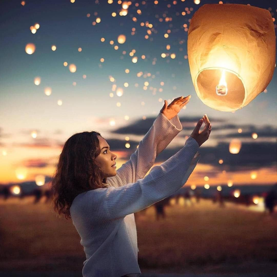 Flying Sky Lantern 5Pcs