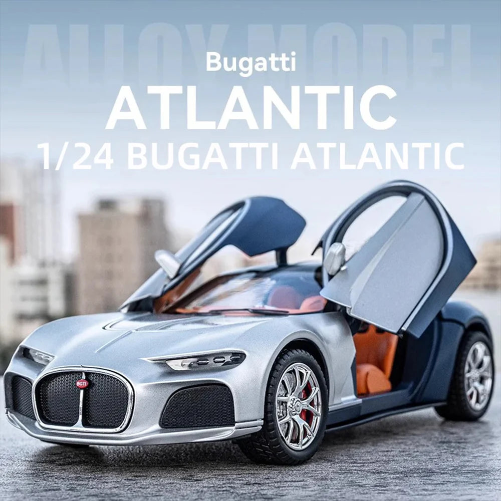 1:24 Diecast Bugatti Atlantic Sports Model Car