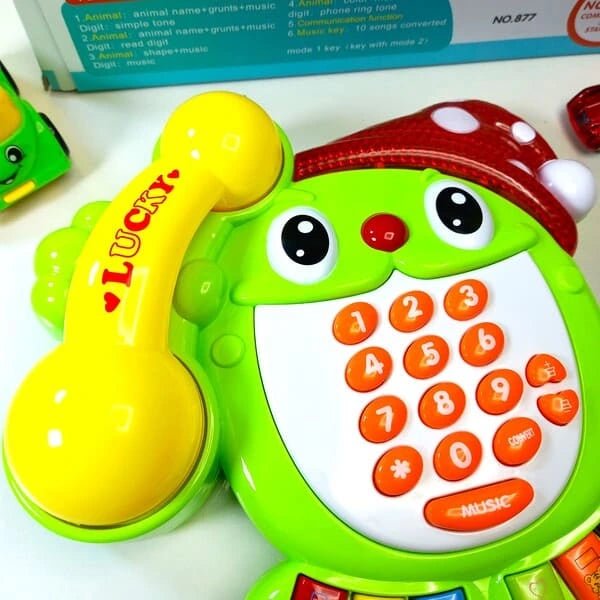 Creative Educational Telephone With Music & Lights