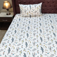 Thumbnail for Anime Characters Kids Cotton Bed Sheets