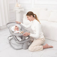 Thumbnail for Mastela 4in1 Round Shaped Electronic Baby Swing