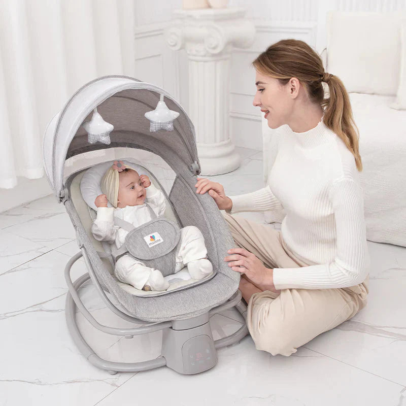 Mastela 4in1 Round Shaped Electronic Baby Swing