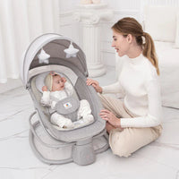 Thumbnail for Mastela 4in1 Round Shaped Electronic Baby Swing