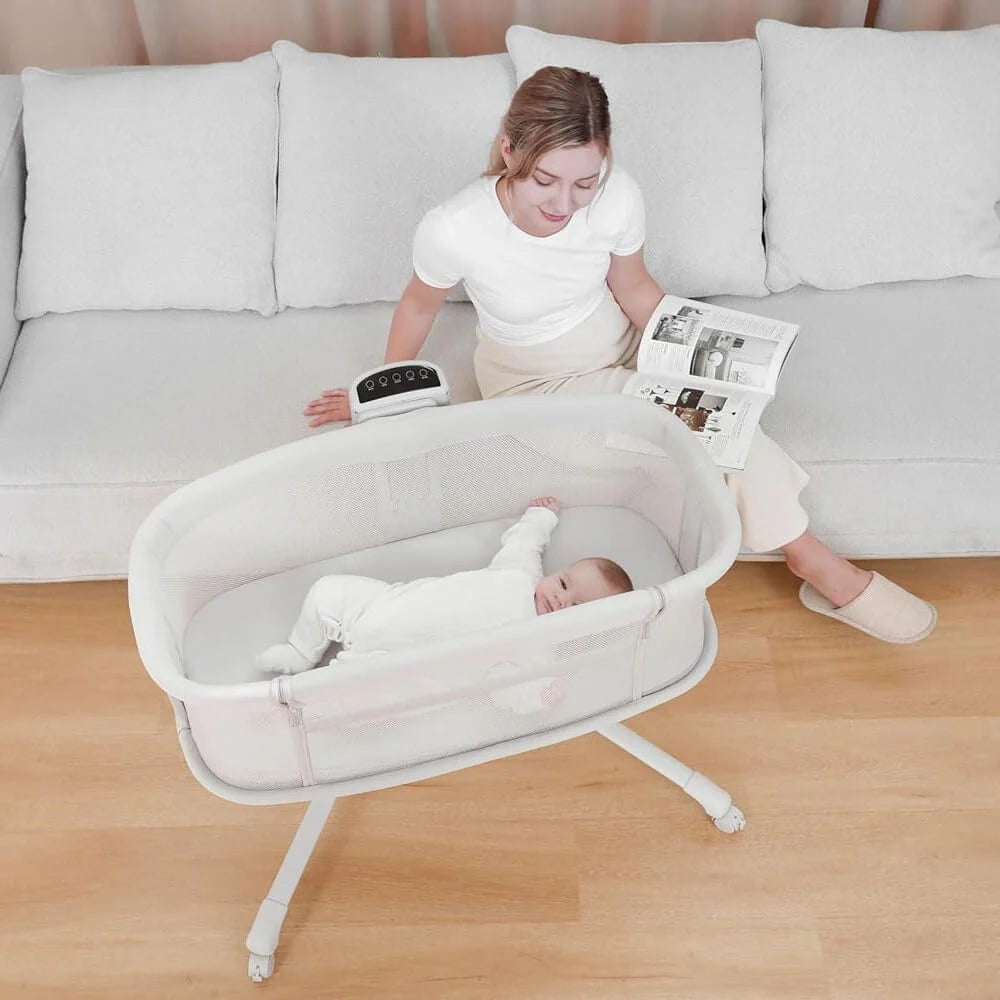 4 In 1 Mastela Dream Starlight Baby Crib Bassinet Swing