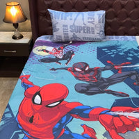 Thumbnail for Spider man Kids Cotton Bed Sheets