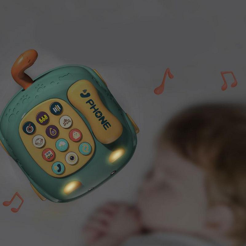 Toddlers Musical Cat Pull  Phone Toy