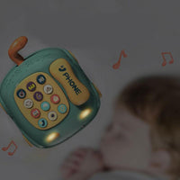 Thumbnail for Toddlers Musical Cat Pull  Phone Toy