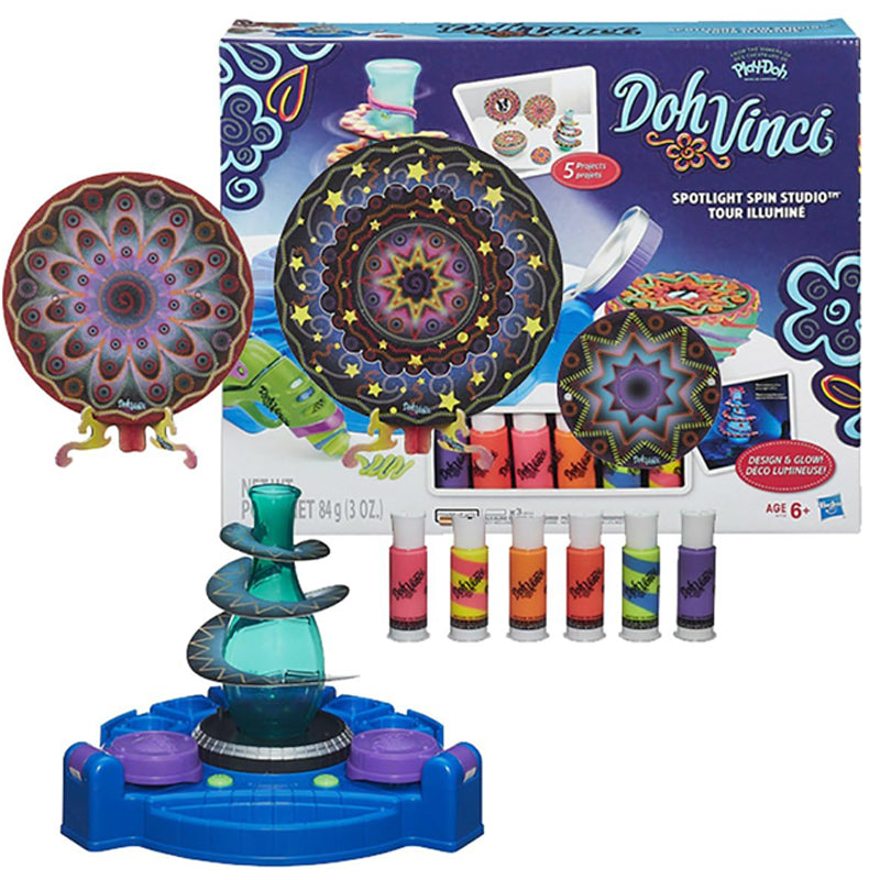 PlayDoh DohVinci Spotlight Spin Studio