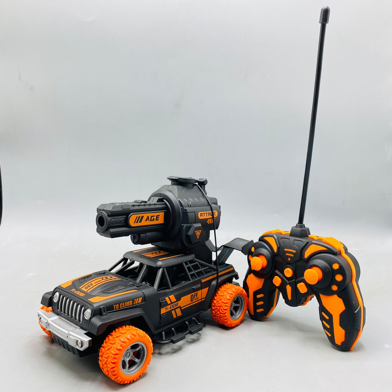 1:18 Scale RC Gel Blaster Light & Sound Jeep