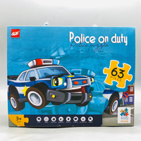 Thumbnail for Police On Duty Puzzle 63 Pcs