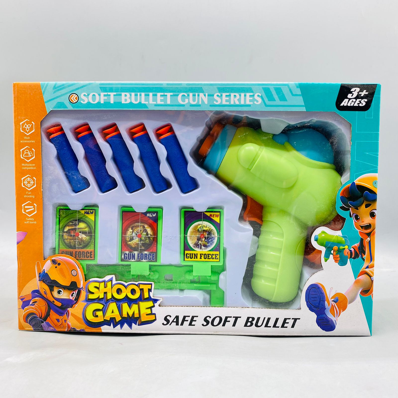 Shoot Game Safe Soft Bullet Gun Series