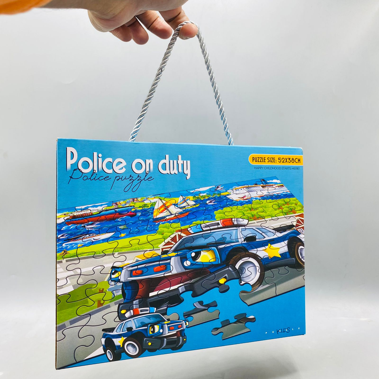 Police On Duty Puzzle 63 Pcs