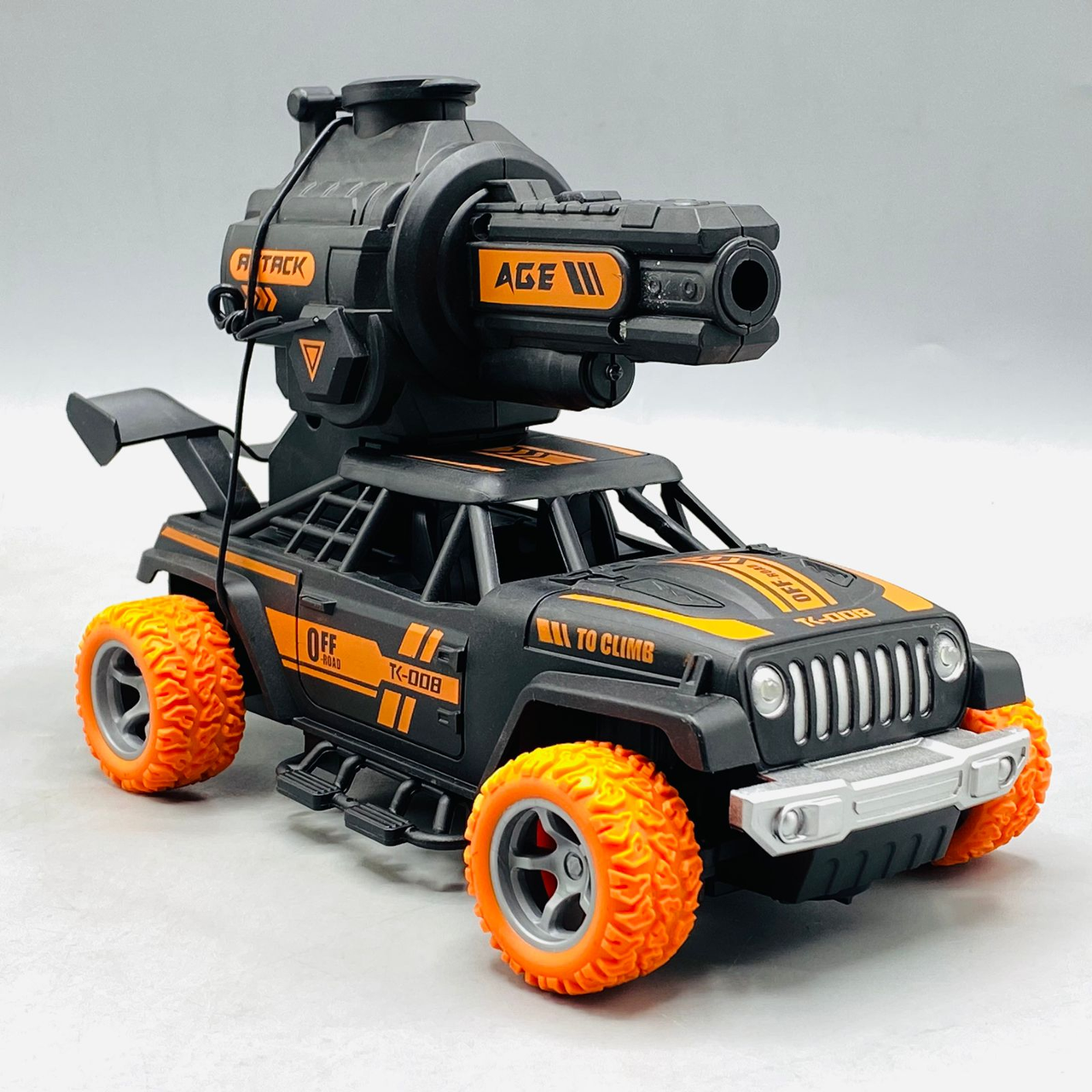 1:18 Scale RC Gel Blaster Light & Sound Jeep