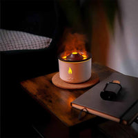 Thumbnail for Ultrasonic Essential Volcano Flame Humidifier