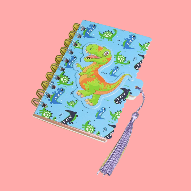 Dinosaur Spiral  NoteBook