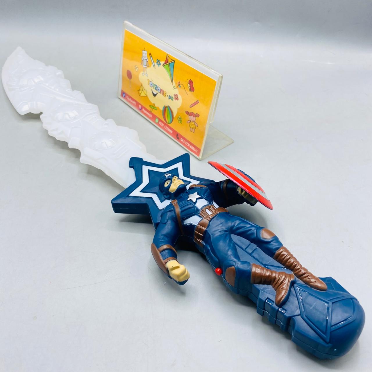 Captain America Shaped Sword