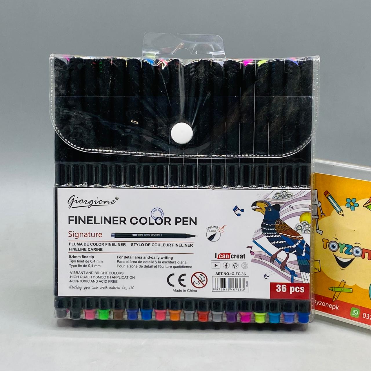 Fineliner Color Pen 36Pcs