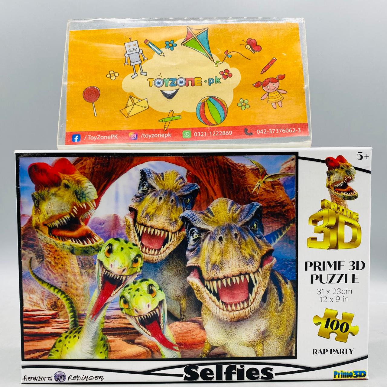 T-Rex 3D Prime Puzzle