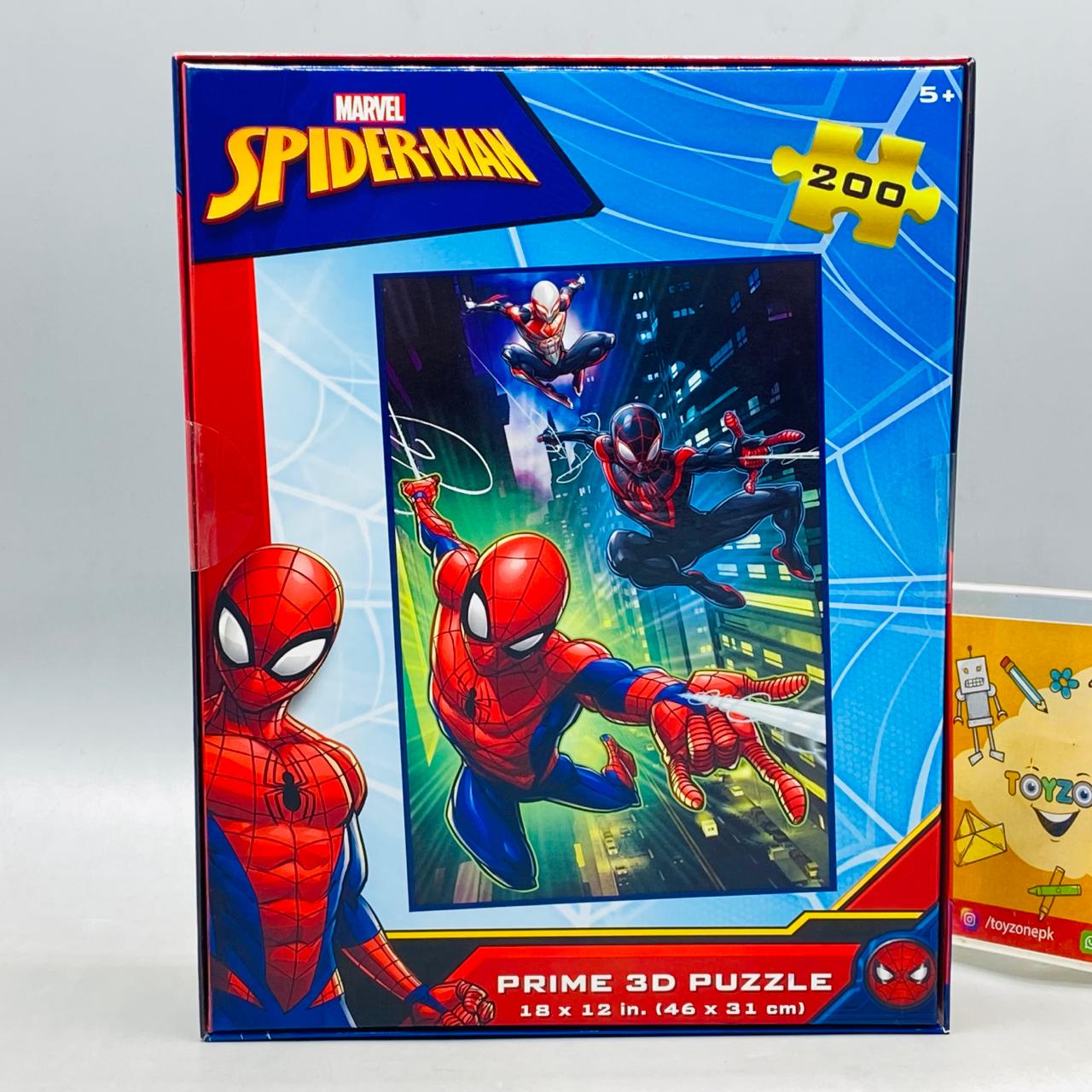 Spiderman Prime 3D Puzzle Game