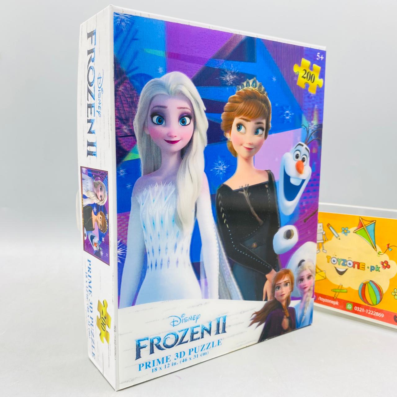 Frozen Prime 3D Puzzle Game