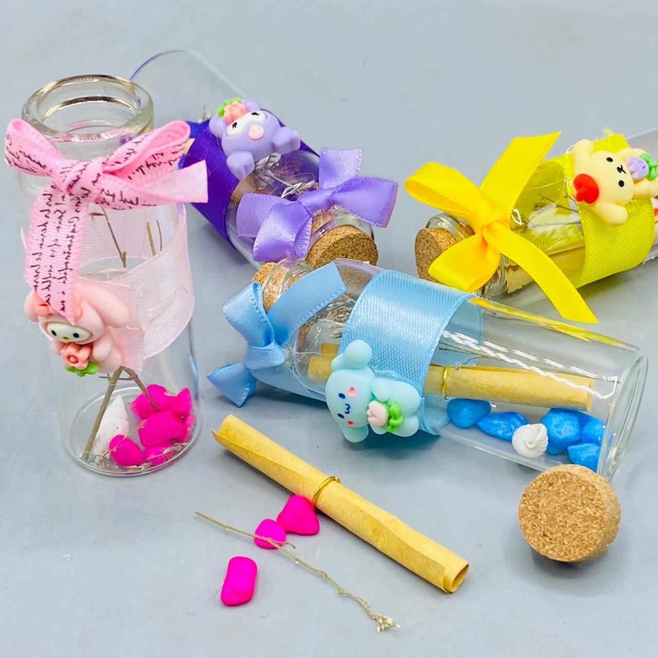 Bunny Message Bottle 1 Pcs