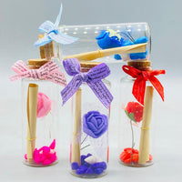 Thumbnail for Rose Flower Message Bottle 1 Pcs