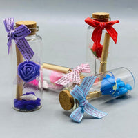 Thumbnail for Rose Flower Message Bottle 1 Pcs