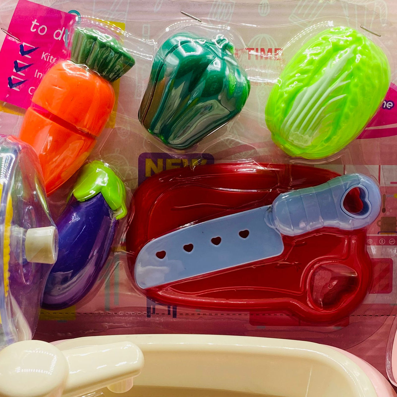 Role Play Kitchen Home Appliances & Accessories With Light & Sound