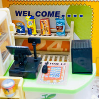 Thumbnail for 124 Pcs DIY Miniature Shopping Mart Block Set