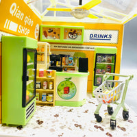 Thumbnail for 124 Pcs DIY Miniature Shopping Mart Block Set