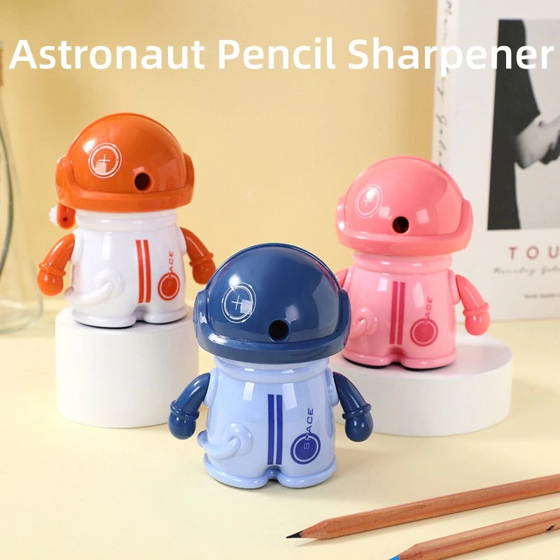 Astronaut Shape Manual Pencil Sharpener