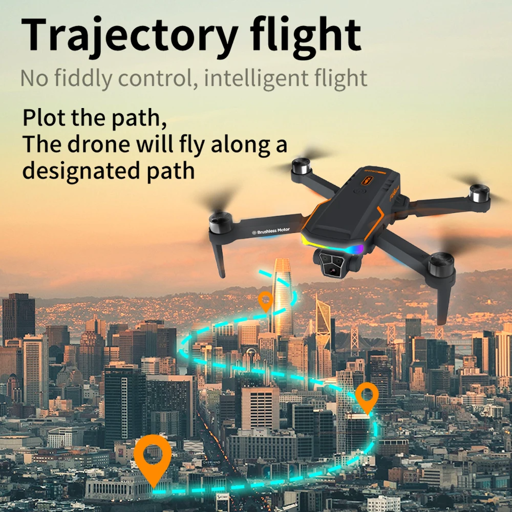 F168 Drone With Camera And Obstacle Avoidance