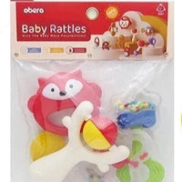 Thumbnail for Shaking Bell Baby Rattle (Set of 4)