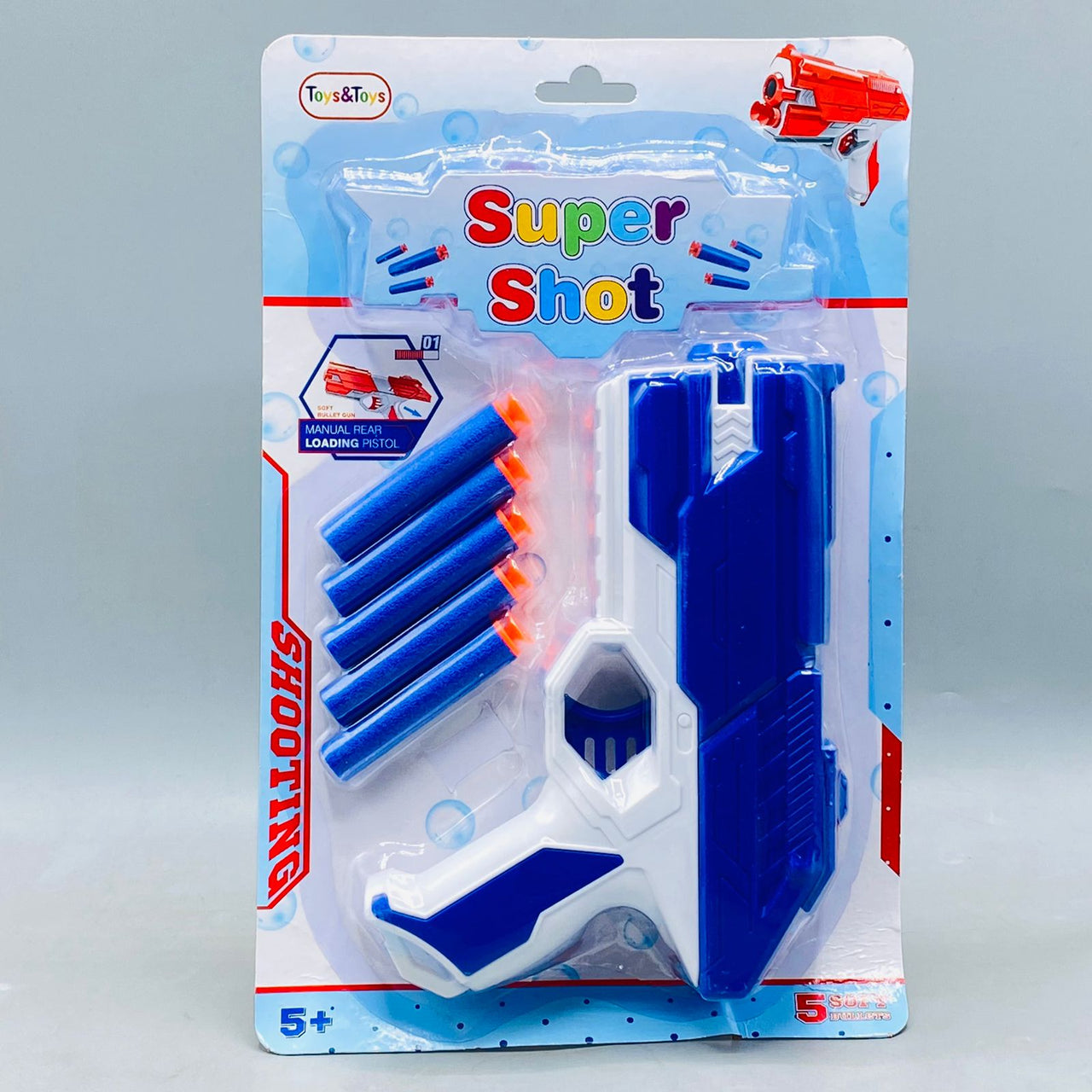 Super Shot Soft Dart Target Gun