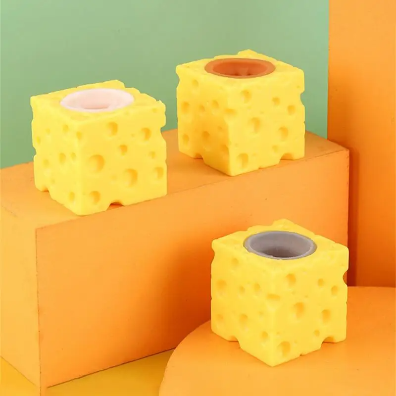 Pop up Mouse And Cheese Squishy Cup