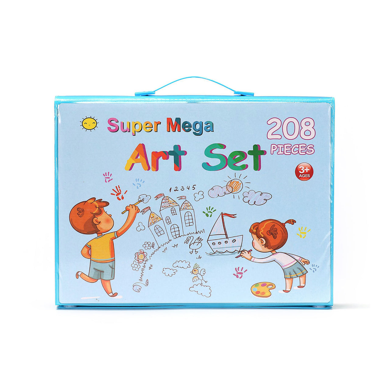 208 Pcs Art Supplies, Brand Drawing Art Kit For Kids Adults Art